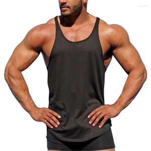 Herentanktops Prowow 2023 Summer Fitness Men Spier Mouwloze tanktop Workout Singlets Funny Shirt Gym kleding Bodybuilding Vest