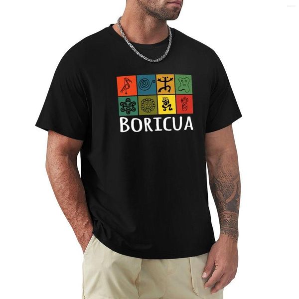 Camisetas sin mangas para hombre Puerto Rico Boricua Tiano Art - Camiseta puertorriqueña Camisetas de talla grande Camisetas Ropa de hombre Ropa de hombre