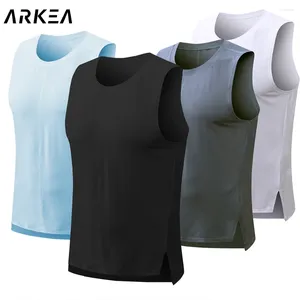 Tanktops voor heren Sneldrogend Hardloopshirts voor heren Fitness Compressie Gymkleding Sport Mouwloos T-shirt Workout Training Vest Fit Kleding