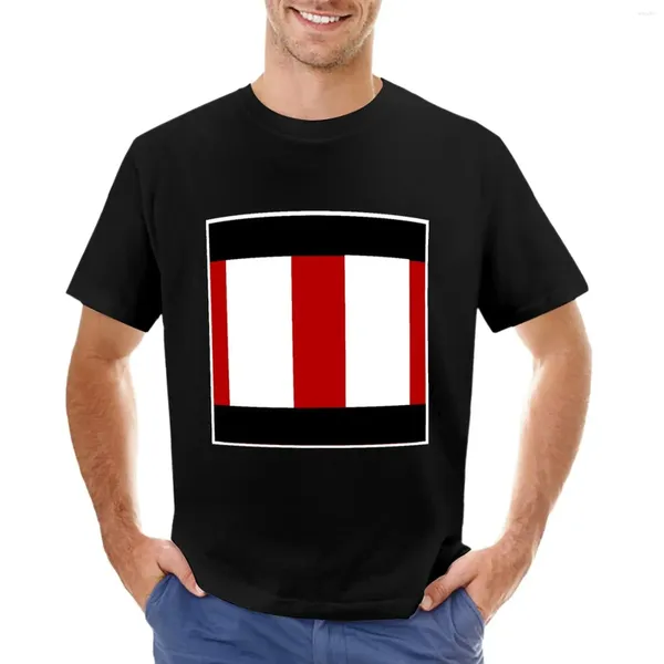 Débardeurs pour hommes Rouge Blanc Cool Forme Carrée T-Shirt Personnalisé T-shirts Concevez Vos Propres Vêtements Vintage Sweat Chemise Pour Hommes