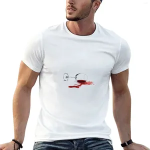Herentanktops Red Wine Glass - Inktober T -shirt esthetische kleding Custom T shirts Ontwerp je eigen snelle drogende kleding