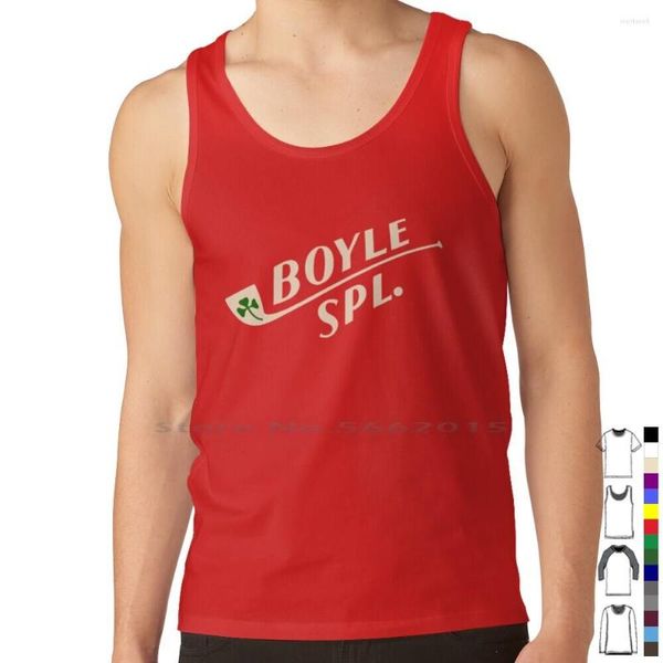 Débardeurs pour hommes Retro : Boyle Special #1 Top Pure Cotton Vest Indy Indianapolis Shaw Holland 500 Race Car Classic Auto Racing