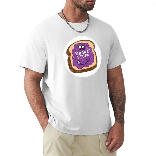 Camisetas sin mangas para hombre Retro PBJ Sticker camiseta gráfica camiseta negra de gran tamaño ropa estética para hombre camisas lisas