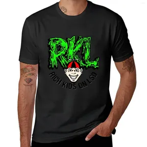 Tobs de débardeur pour hommes riches sur RKL Smile T-shirt Vêtements esthétiques T-shirt personnalisé Kawaii Boys Shirts Mens Plain