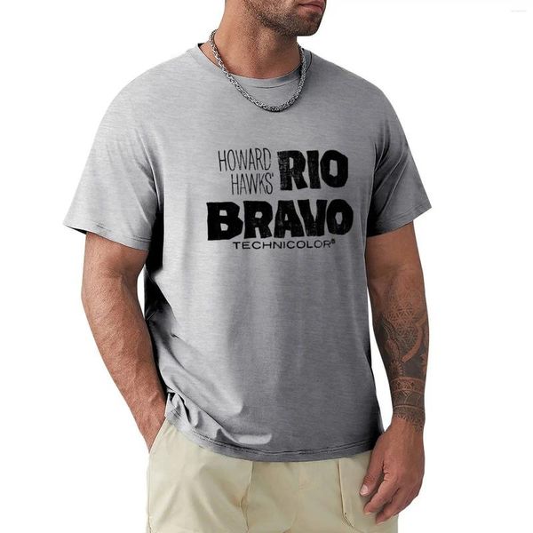 Tabbin pour hommes Rio Bravo T-shirt Vintage Vintage Migne Mens surdimensionné Mens T-shirt