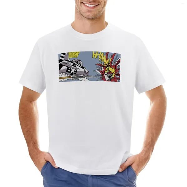 Débardeur pour hommes Roy Lichtenstein - t-shirt Whamm Summer Séchage rapide pour hommes