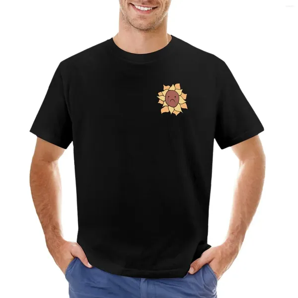Débardeurs pour hommes T-Shirt tournesol triste haut d'été vêtements pour hommes T-shirts graphiques Hip Hop