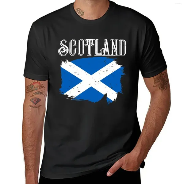 Débardeurs pour hommes Ecosse T-shirt Anime Vêtements Séchage rapide Fruit du métier à tisser Hommes T-shirts