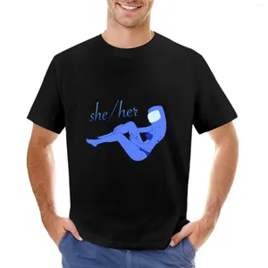 Débardeurs pour hommes Sexy Elle / son T-shirt Munus Chemises douanières T-shirts graphiques Édition mignonne Hommes Grands et grands T