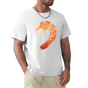 Débardeurs pour hommes T-shirt de crevettes pour un garçon Edition T-shirt Vêtements esthétiques Blouse Sweat Shirts Hommes