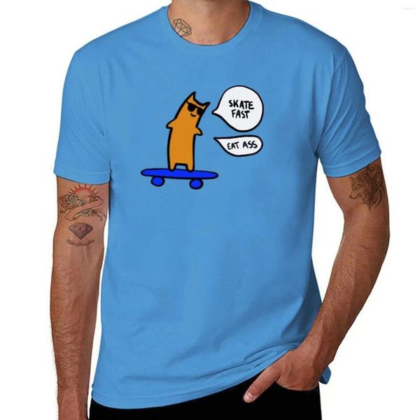 Camisetas sin mangas para hombre Skate Fast Eat Ass camiseta sudadera para un niño ropa Kawaii ropa para hombre