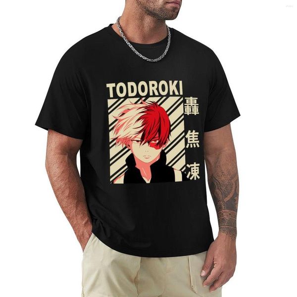 Camisetas sin mangas para hombres So Todoroki - Camiseta de arte vintage Ropa estética Camiseta linda Camisetas grandes y altas para hombres