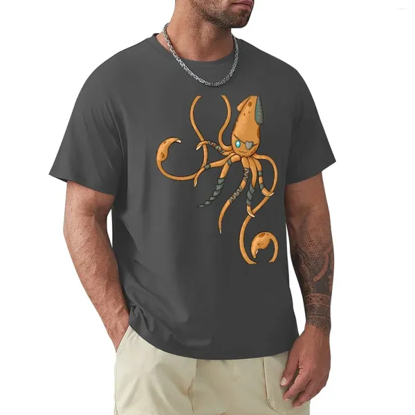 Débardeurs pour hommes Steampunk Pirate calmar T-Shirt ventilateur de sport T-shirts surdimensionné T-Shirt court mignon vêtements hommes graphique