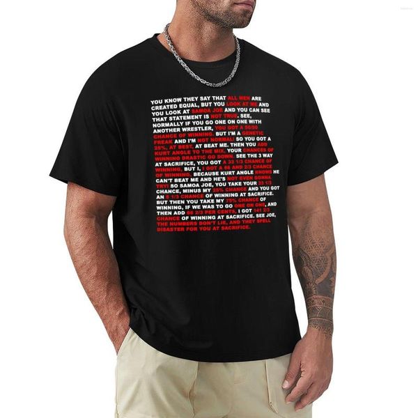 Débardeurs pour hommes Steiner Math T-Shirt poids lourd t-shirts garçons imprimé Animal chemise à manches courtes T-shirt haut d'été entraînement pour hommes