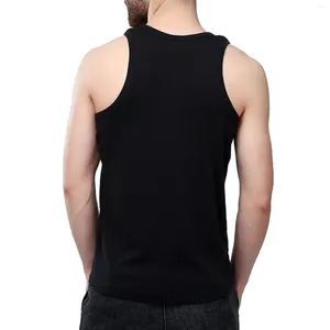 Les débardeurs masculins étirent des t-shirts personnalisés confortables et adaptés à la peau pour mettre en évidence vos épaules