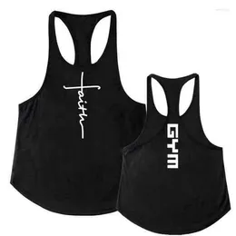 Camisetas para hombres Tanks Summer Brand Fitness Top Men Bodybuilding 2024 Gimnasios Camisa de ropa Slim Fit Vests Mesh Singlets Muscle
