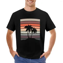 Débardeurs pour hommes Sunset Holidays Palms Beach Party Surfer Ocean Gift T-shirt Sweat Séchage rapide Blanks Garçons Animal Print Mens Tall T-shirts