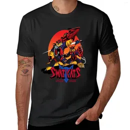 Mannen Tank Tops Swat Kats T-ShirtThe Radical Squadron T-Shirt Grappige T-shirts Vintage Kleding Heren Grafische T-shirts Hip Hop