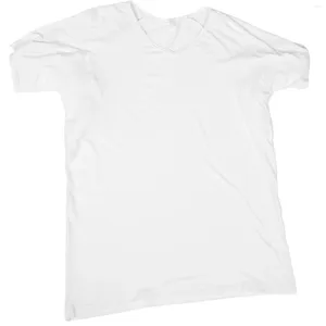 Camisetas para hombres a prueba de sudor de sudor Men axila almohadilla camiseta transpirable tela