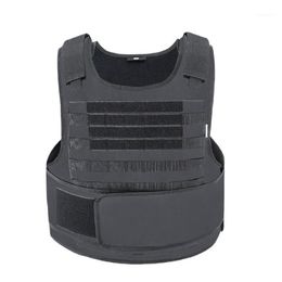 Débardeurs pour hommes Tops Gilet tactique Plaque Carrier Swat Pêche Chasse Militaire Armure Molle308m