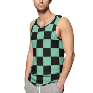 Débardeurs pour hommes Tanjiro Modèle Top Mâles Entraînement Surdimensionné Summer Muscle Graphic Gilets sans manches