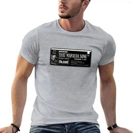 Tabbuts masculins que les t-shirts marauda t-shirts simples t-shirts graphiques