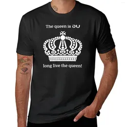 Camisetas sin mangas para hombre ¡La reina cumple 50 años! ¡Viva la reina!Camiseta Camiseta De Gran Tamaño Hombres
