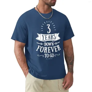 Tanktops voor heren Three Years Down Forever T Go - 3e huwelijksverjaardag Tees Telefoonhoesjes en andere cadeaus T-shirt