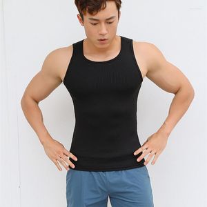 Débardeur pour hommes, marque Tide, course à pied, vitesse sèche, élastique, serré, gilet de sport, été, sans manches, vêtements d'entraînement physique