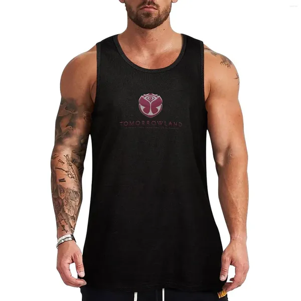 Camisetas de tirantes hombre TomorrowLand Music Festival Top Verano Accesorios gimnasio Hombre