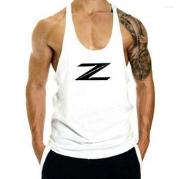 Débardeurs pour hommes Top Hommes 370Z Z Symbole Voiture Lettre Logo Imprimé Homme Coton Sans Manches Mâle Fun Dats