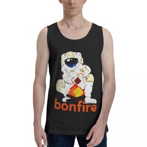 Débardeurs pour hommes chemise haute Bonfire Crypto 3 gilet sarcastique drôle hommes ensemble graphique vêtement sans manches