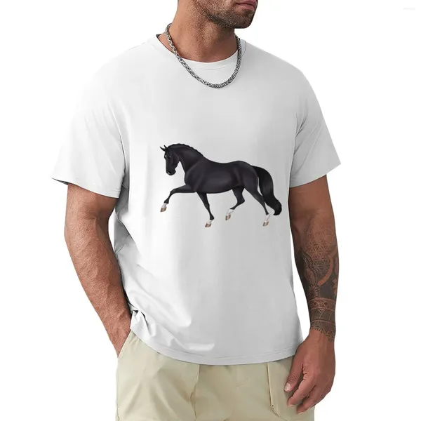 Débardeurs pour hommes Totilas Dressage Horse T-shirt graphique T-shirt chemises drôles personnalisé mignon poids lourd pour les hommes