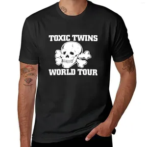 Tanktops voor heren Toxic Twins World Tour T-shirteditie Grote maten Sweat Lange T-shirts voor heren