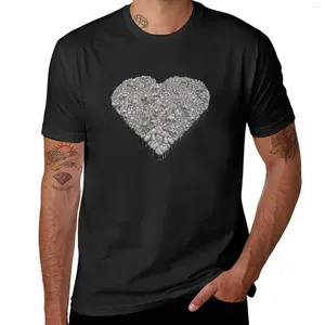 Débardeurs pour hommes Tree Love T-shirt mignon à manches courtes Tee-shirt pour hommes