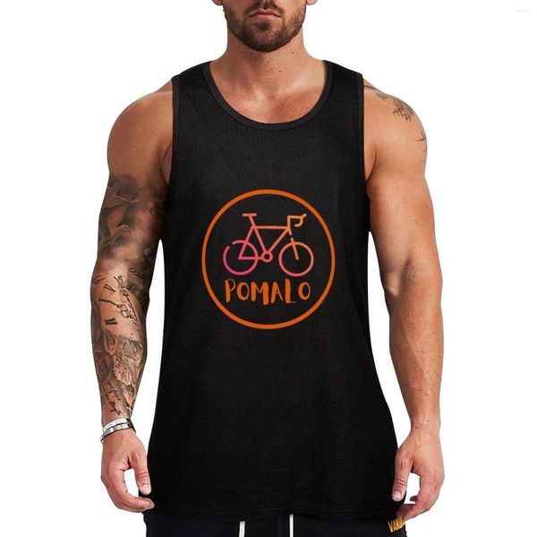 Camisetas de tirantes para hombre Tropical Cycle Pomalo Top Gym T-shirts Hombre sin mangas