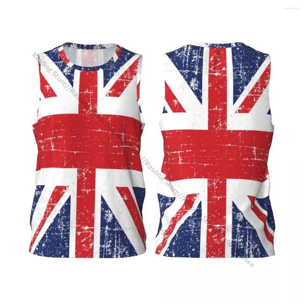 Tank Tops Menon Union Jack British Flag Basketball Jersey 90s Hip Hop Movie Mens Homme Cosplay Vêtements