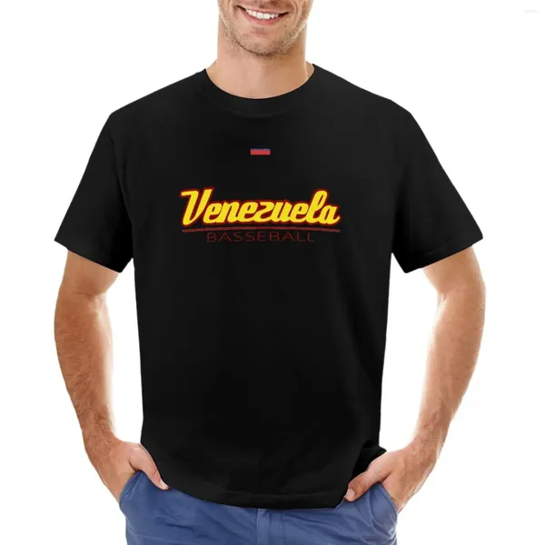 Débardeurs pour hommes VENEZUELA TEAM BASEBALL SUPPORT VINOTINTO T-shirt T-shirts de fans de sport T-shirts pour hommes