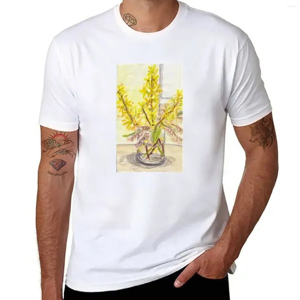 Débardeurs pour hommes T-shirt très jaune Édition à séchage rapide T-shirt Vêtements pour hommes