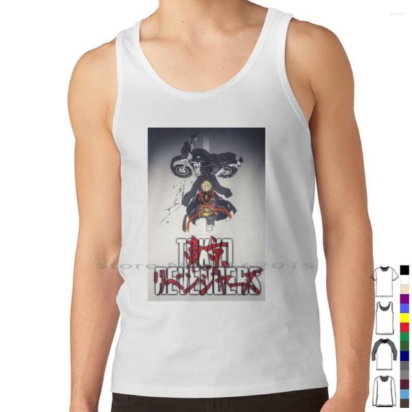 Débardeurs pour hommes Wild Driver Top Pure Cotton Vest Mikey Cute Cool Tokyo Revengers Unique Anime Japan