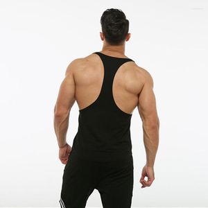 Débardeurs pour hommes Sexy été sans manches col rond dos nu plage mince dames gilet chemise décontractée