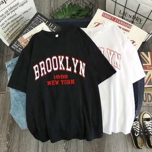 Tobs de débardeur pour hommes T-shirts Casual USA Area Imprimé Harajuku T-shirt féminin à manches courtes Streetwear surdimensionnées