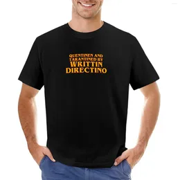 Les débardeurs masculins écrits et réalisés par Quentin Tarantino Titre T-shirt T-shirt Man Man