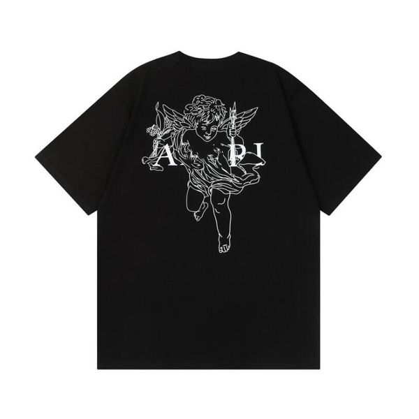 Camiseta para hombre Diseñador para hombres Camisas para mujer Moda camiseta negra con letras Casual Verano Manga corta Hombre Camiseta Mujer Ropa UE / EE. UU. Tamaño S-XL