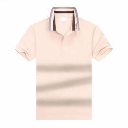 T Tees Polos Designer Fashion Top Business Clothing Polo geborduurde kraagdetails korte mouw poloshirt heren multi-kleuren multi-color heren t-shirts T-shirt