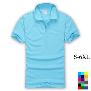 T-shirts homme Polos revers manches courtes vêtements décontractés respirant confortable T-shirt petit cheval Logo taille S-6XL H2201