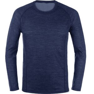 Sous-vêtements thermiques pour hommes 100 laine mérinos couche de base hommes sous-vêtements thermiques mérinos à manches longues léger 150G hommes t-shirt de tous les jours évacuant l'humidité 220927