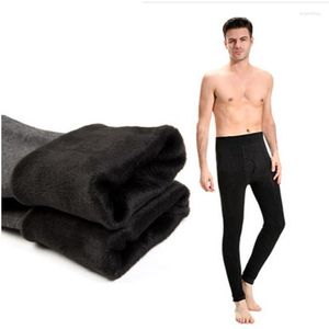 Sous-vêtements thermiques pour hommes arrivée hommes avec velours Super grand Leggings chaud longs Johns grande taille XL 2XL 3XL 4XL 5XL 6XL 7XL BN8C001