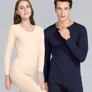 Sous-vêtement thermique homme garder au chaud costume deux pièces porter des vêtements Thermo hommes/femmes ensemble hommes hiver longs Johns