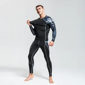 Sous-vêtements thermiques pour hommes longs Johns Winter Running Base couche de base pour hommes